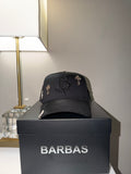 Barbas hats B cross 24k de oro con pin de diamante vvs